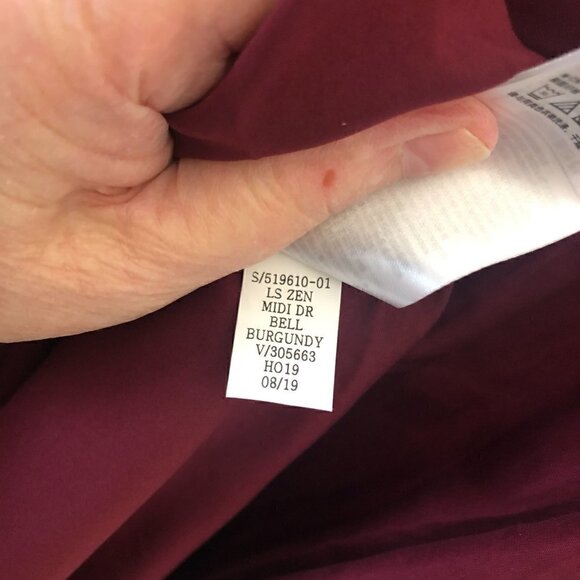 Gap Zen Peasant Midi Dress - NWT's - Picture 12 of 12